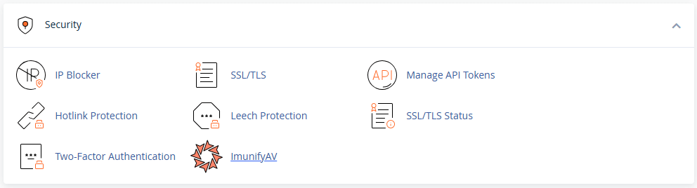 ImunifyAV+ in cPanel