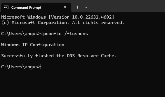 Windows Command Prompt